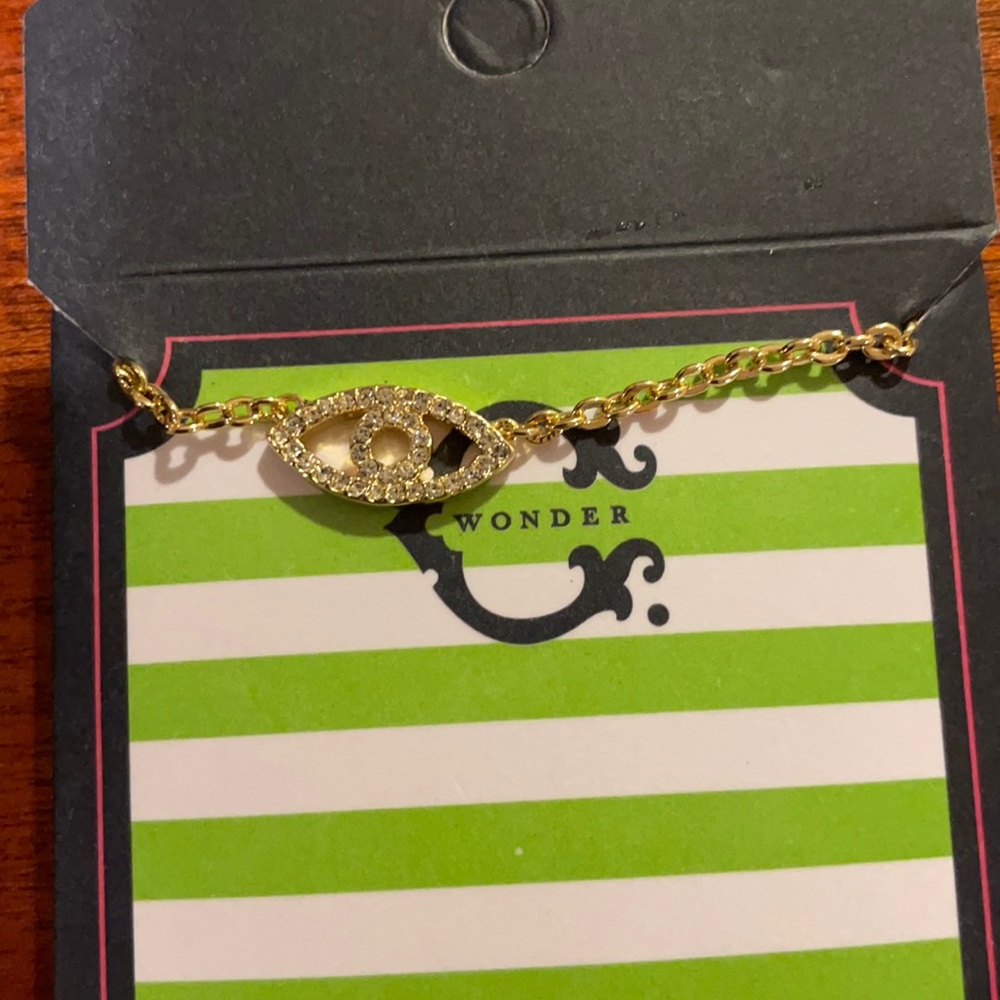 Dainty Gold Evil Eye Necklace